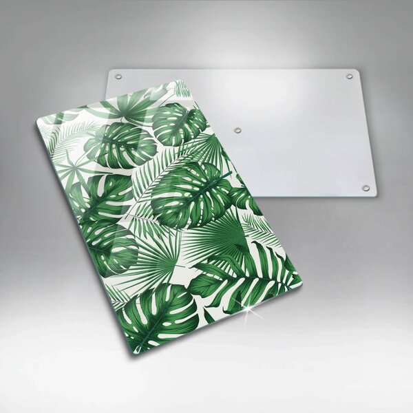 Skleněná deska do kuchyně Monstera odchází