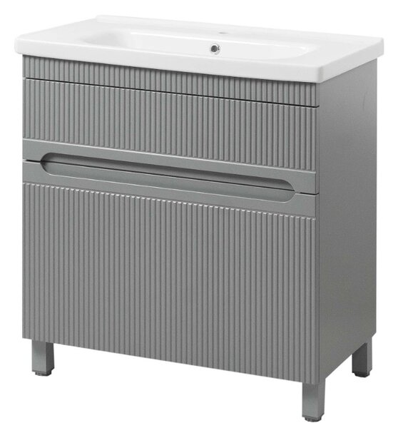 Lavedo Aria Grey 65 koupelnová skříňka s umyvadlem