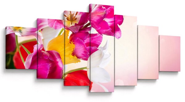 Obraz tulipánů (210x100 cm)