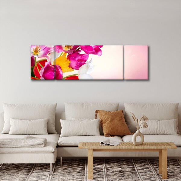 Obraz tulipánů (170x50 cm)
