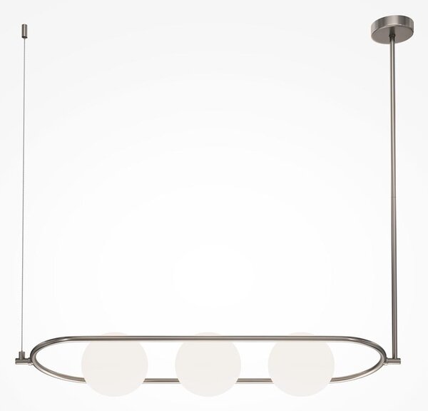 Maytoni Závěsné svítidlo ERICH, 3xE14, d. 89 cm Barva: Růžovo-zlatá