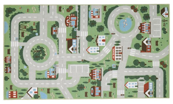 Livarno® Dětský koberec, 75 x 133 cm (Město) (100398593002)
