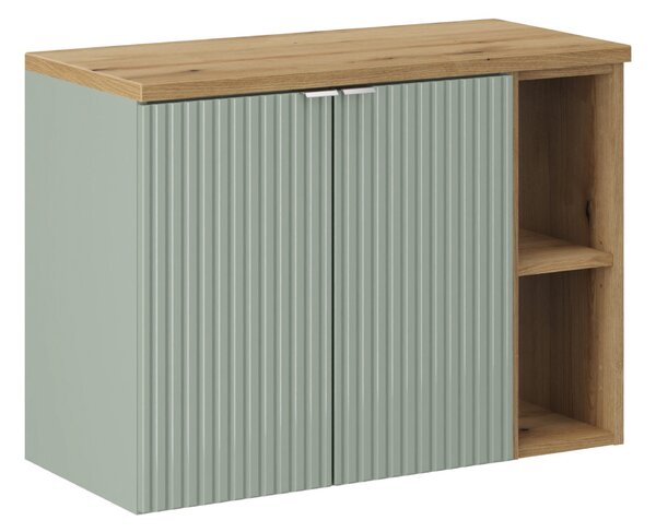 Comad Koupelnová skříňka pod deskové umyvadlo SET-LRG B Oak 80 zelená/dub coast evoke