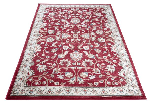 Makro Abra Kusový koberec klasický DUBAI T605A červený Rozměr: 80x150 cm