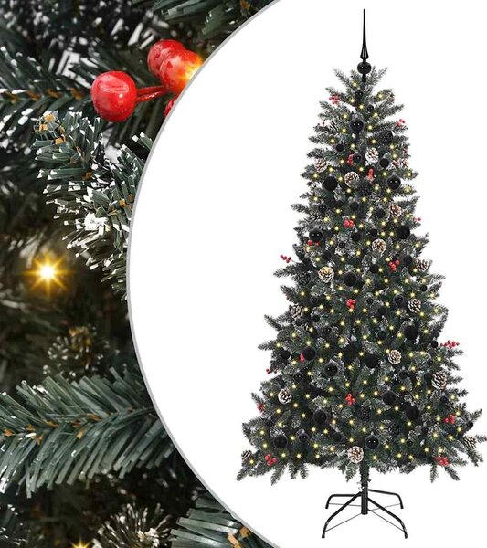 Umělý vánoční stromeček Zelená 210 cm PVC, plast a ocel 3395893