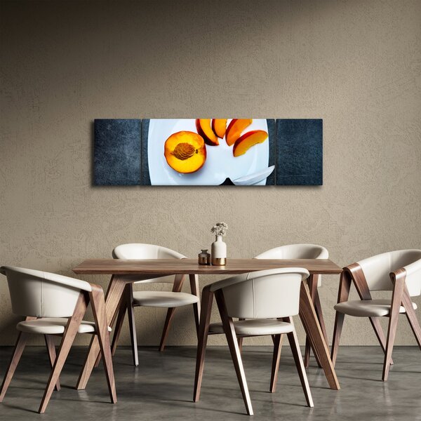Obraz broskve (170x50 cm)