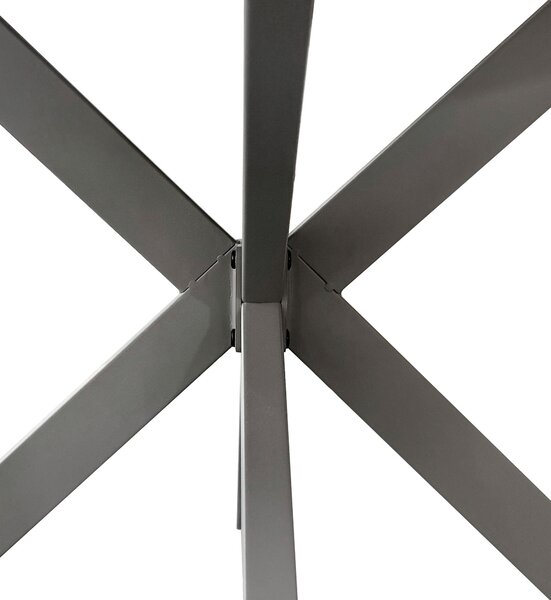 JÍDELNÍ STŮL, šedá, 120/120/75 cm MID.YOU - Jídelní stoly, Online Only
