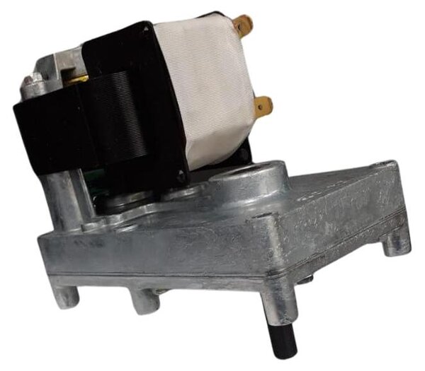 Motor pro regulaci otáček: 2 otáčky za minutu, průměr hřídele: 8,5 mm, určený pro peletové kamna a krby