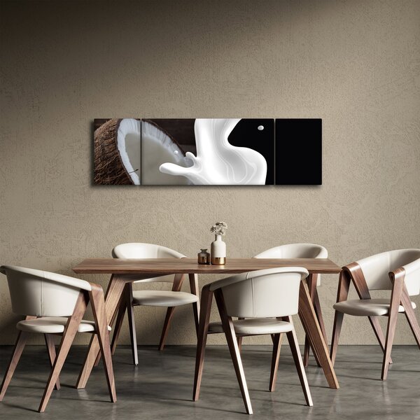 Obraz - kokosové mléko (170x50 cm)