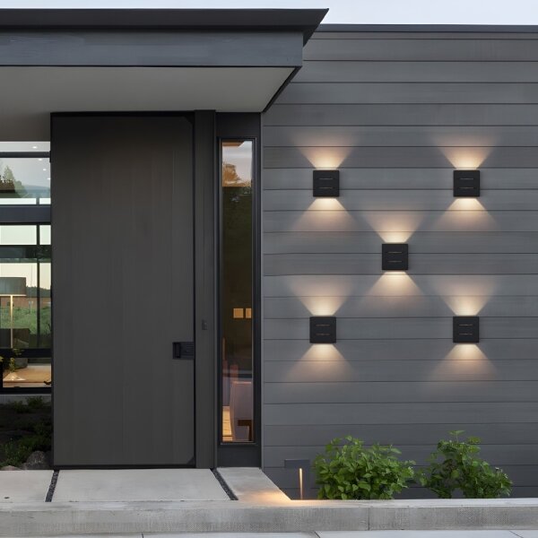Immax 08520L - LED Venkovní nástěnné svítidlo LUXLINE 6W/230V 3000K IP54 černá