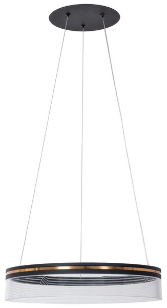 Toolight Závěsné svítidlo s APP1191-CP 40cm Black