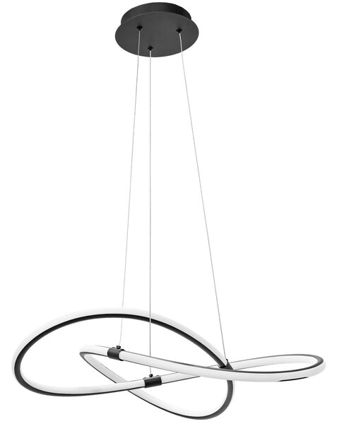 Toolight Toolight, LED závěsné svítidlo APP1193-CP, černá, OSW-40024