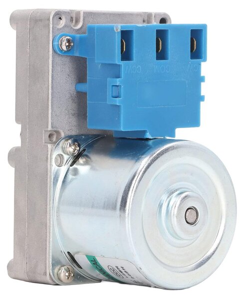 Motor pro podávání paliva, 20 W, určený pro peletové kamna a elektrické krby