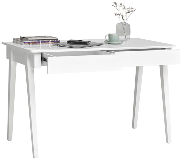 PSACÍ STŮL, bílá, 120/60/76 cm MID.YOU - Online Only psací stoly, Online Only