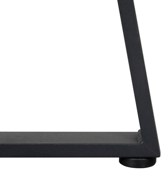 KONFERENČNÍ STOLEK, černá, dub artisan, kov, kompozitní dřevo, 80/80/42 cm Boxxx - Konferenční stolky, Online Only