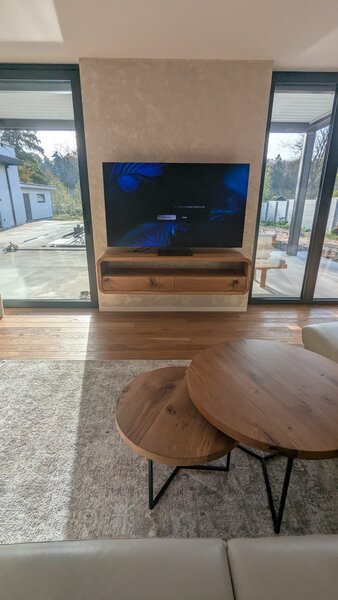 TV komoda s rádiusy Délka komody: 1000 mm