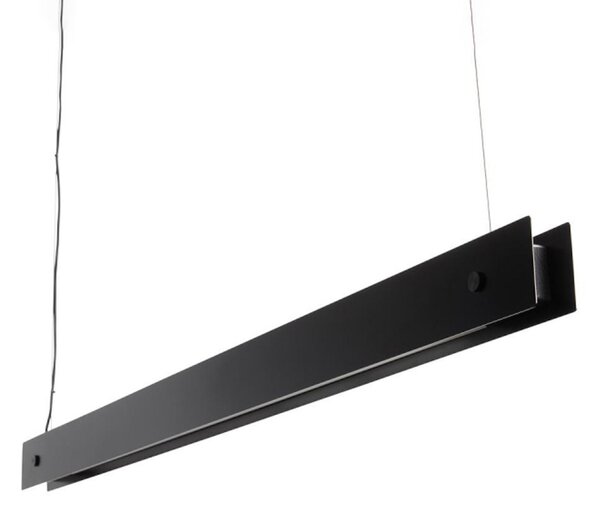 Závěsná svítidlo FRANDSEN, Bridge, stmívatelné, Černá, Obývací pokoj, Kov, Design