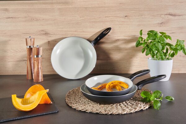 SADA PÁNVÍ, 20+24+28 cm, vrstva z keramiky, 3dílné Homeware Profession