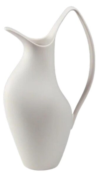 Keramická váza 33x17x19 cm bílá