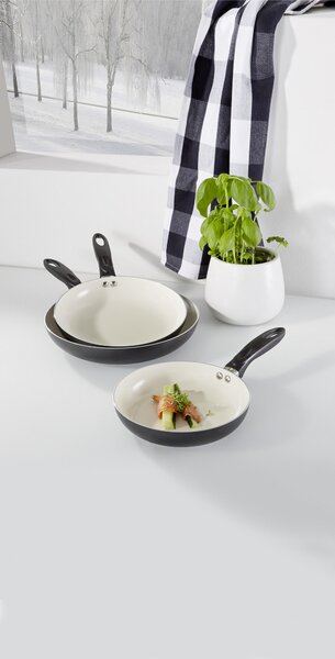SADA PÁNVÍ, 20+24+28 cm, vrstva z keramiky, 3dílné Homeware Profession