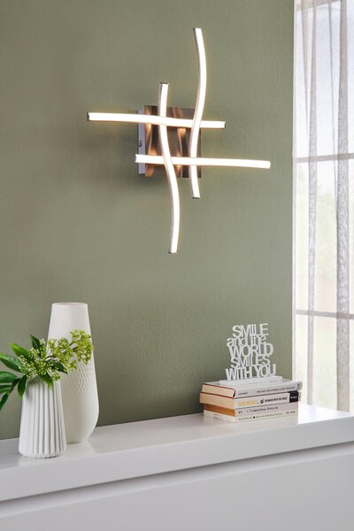 STROPNÍ LED SVÍTIDLO, 47,5/47,5/9,5 cm Novel - Stropní svítidla