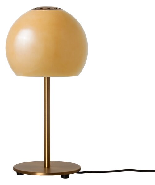 Stolní lampa FRANDSEN, Ball Glass, Oranžová, Obývací pokoj, Sklo, Design