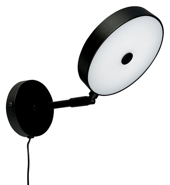 Nástěnná Svítidla Dyberg Larsen, Starlight, stmívatelné, Černá, Obývací pokoj, Kov, Design