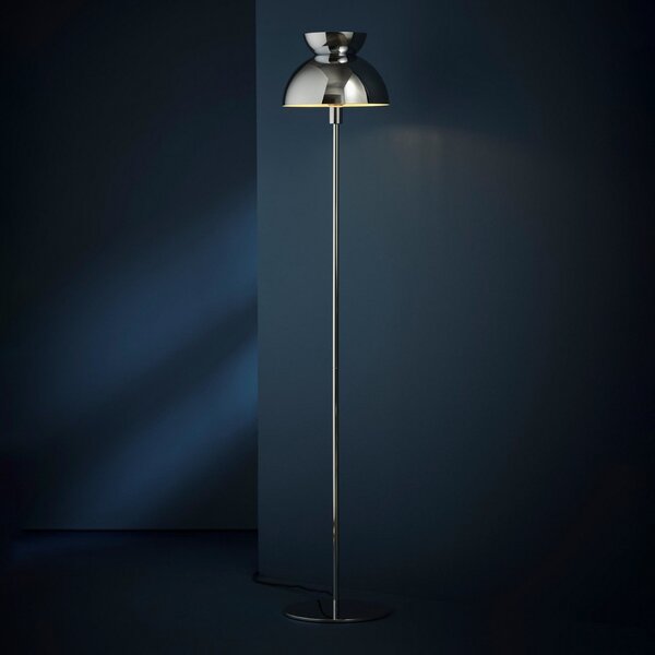 Stojací Lampa FRANDSEN, Butterfly, Metalická, Obývací pokoj, Kov, Design