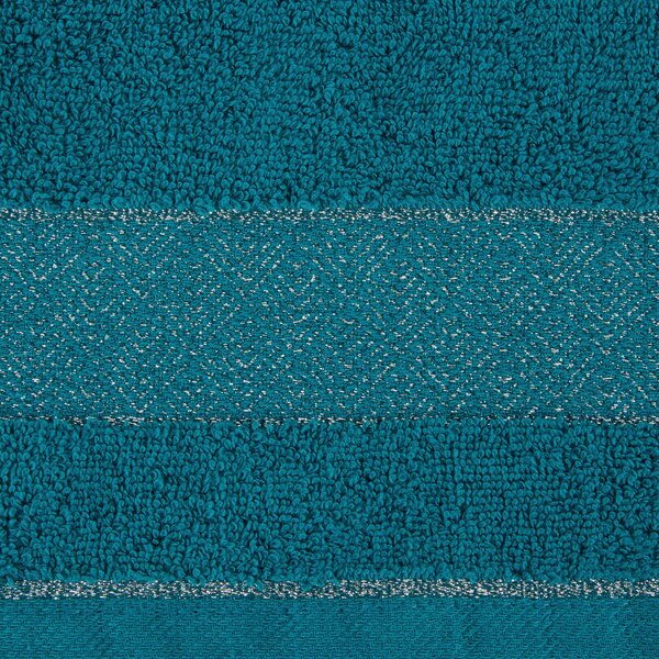 FROTÉ RUČNÍK NESSY 50X90 CM TMAVĚTYRKYSOVÁ