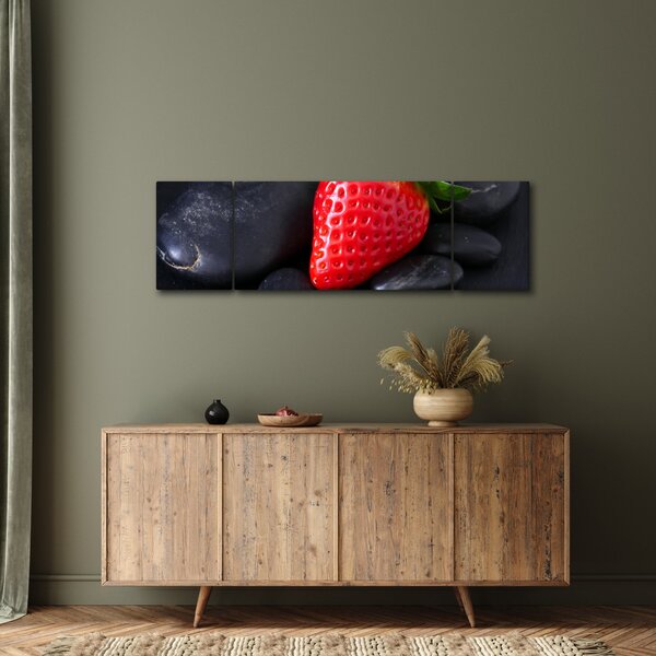Obraz - jahoda (170x50 cm)