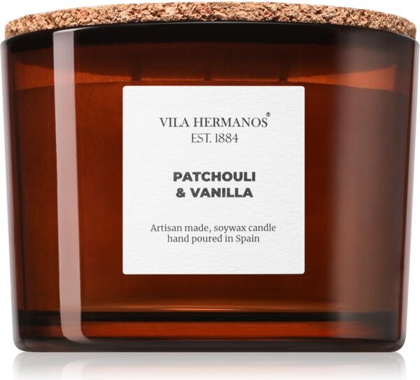 Vila Hermanos Apothecary Patchouli & Vanilla vonná svíčka 350 g