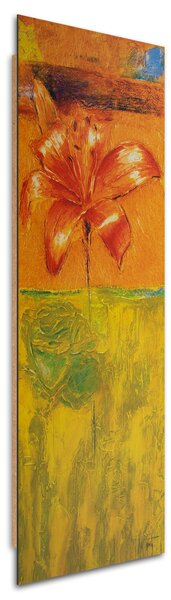 Obraz Oranžová lilie Velikost: 30 x 90 cm, Provedení: Panelový obraz