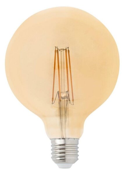 FARO LED žárovka GLOBE filament AMBER E27 4W 2200K G125