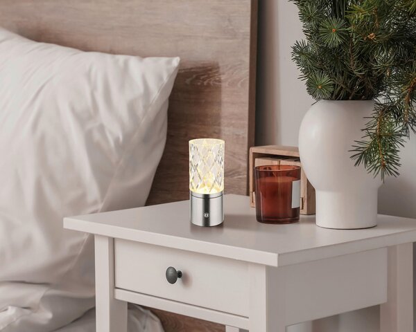 STOLNÍ LAMPA NA BATERIE 8/19 cm Globo - Venkovní světla, Online Only