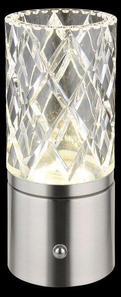 STOLNÍ LAMPA NA BATERIE 8/19 cm Globo - Venkovní světla, Online Only