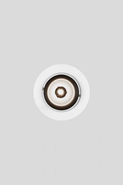 ZAHO Zapuštěné LED svítidlo HILO, 14W, ø 145 mm, 60° Barva: Bílá, Teplota světla: 2700K - teplá bílá, Stmívání, řízení: ON/OFF (bez stmívání)