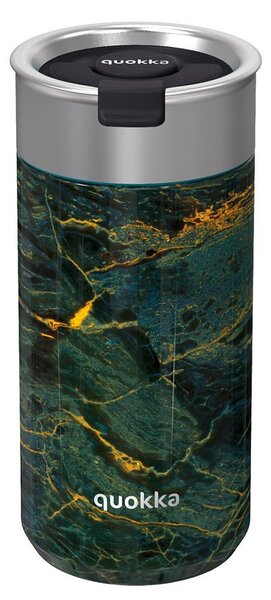 Termohrnek se sítkem Boost, 400ml, Quokka, greenstone
