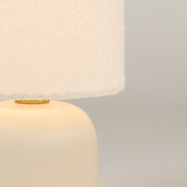 Stolní lampa Garson Beige (LMD)