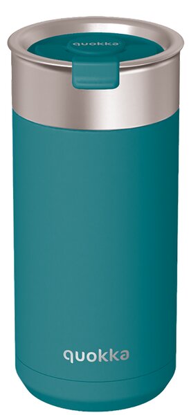 Termohrnek se sítkem Boost, 400ml, Quokka, tyrkysový