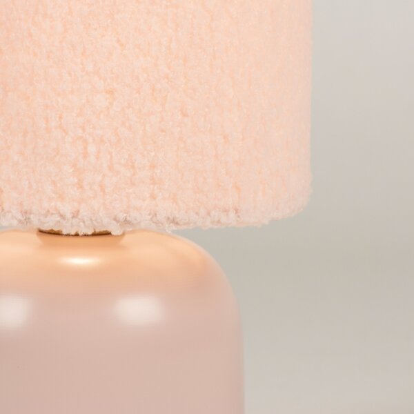 Stolní lampa Garson Pink (LMD)