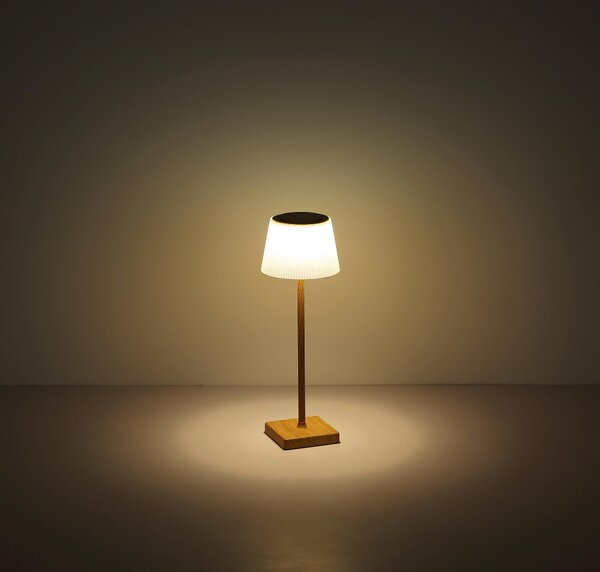 STOLNÍ LAMPA NA BATERIE 13/13/38 cm Globo - Venkovní světla, Online Only