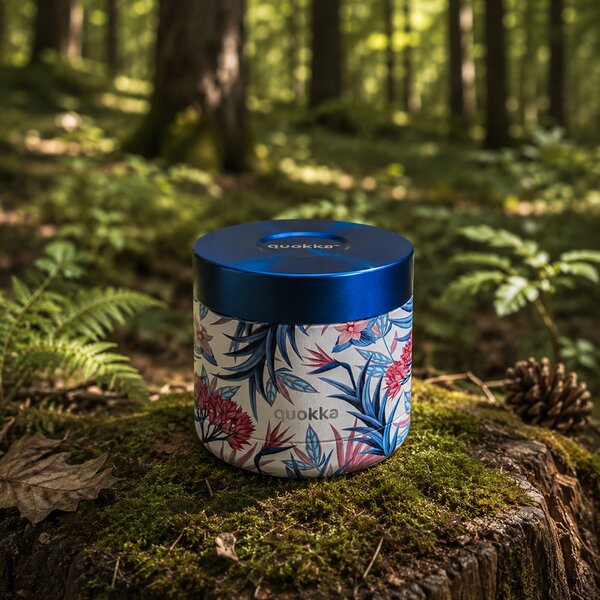 Termonádoba na jídlo Whim, 600ml, Quokka, blue garden