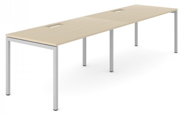 NARBUTAS - Dvoumístný pracovní stůl NOVA U 240x80