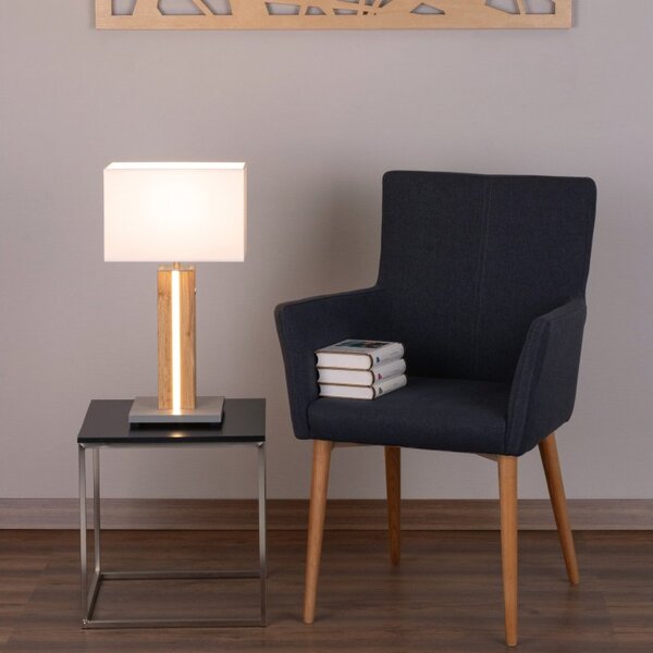 BRITOP Stolní lampa FLAME, 1xE27 max.40W + 1xLED 4,6W
