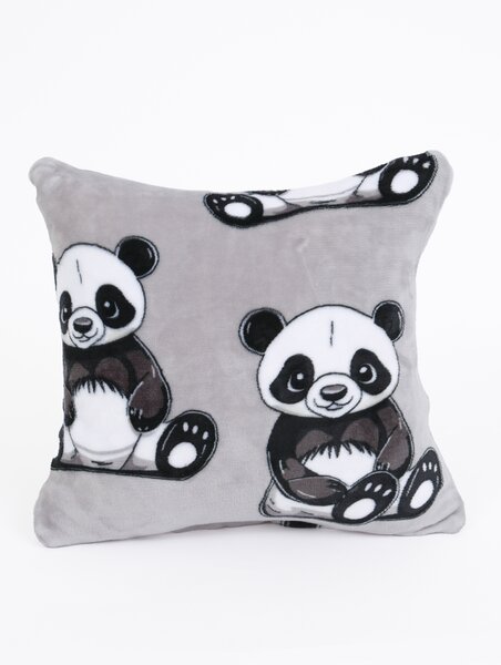 MK Lůžkoviny Povlak na polštářek mikroplyš Exclusive 40 x 40 cm - Panda