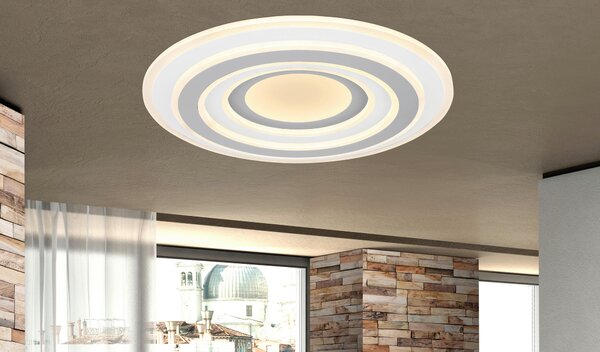 STROPNÍ LED SVÍTIDLO, 50/7 cm Globo - Online Only svítidla, Online Only