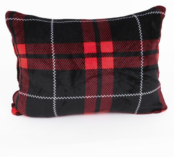 MK Lůžkoviny Povlak na polštář mikroplyš Exclusive 40 x 60 cm - Scot červené