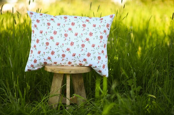 Nelly TENCLEN - povlečení na polštář vlčí máky Rozměr: 40/40 CM ZIP