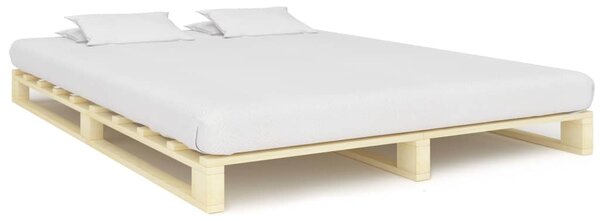 Rám postele z palet masivní borovice 200 x 200 cm