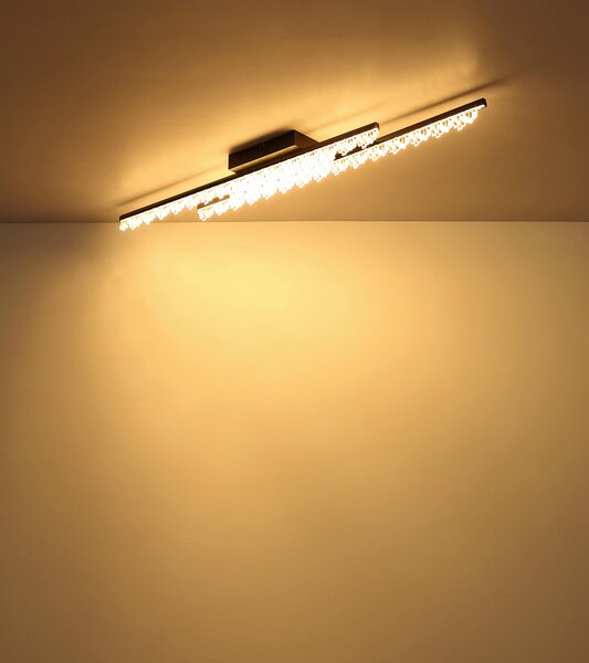 STROPNÍ LED SVÍTIDLO, 102/12,5/8,5 cm Globo - Online Only svítidla, Online Only